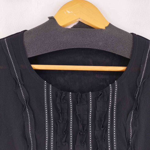 スペッシオ SPECCHIO フリルシアー S/S カットソー レディース